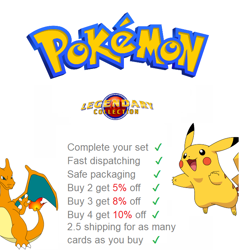 🔥 POKEMON TCG LEGENDARY COLLECTION SET 2002 CHOOSE YOUR CARD ENGLISH NM LP MP - Image 1