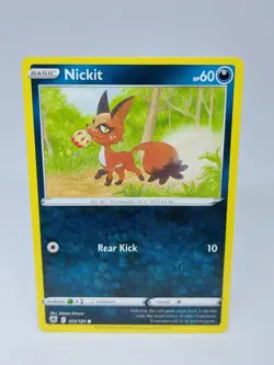 POKEMON CARD TCG NICKIT 103/189 NM/M ASTRAL RADIANCE SWORD & SHIELD - Image 1