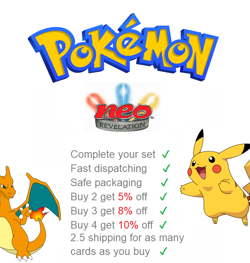 🔥 POKEMON TCG NEO REVELATION SET 2001 CHOOSE YOUR CARD ENGLISH NM MINT LP MP HP - Image 1