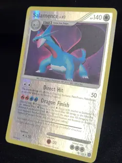 Pokemon TCG Shelgon 50/100 Uncommon & Salamence 18/132 Rare Reverse Holo LP - Image 4