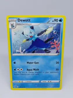 POKEMON CARD TCG NON HOLO DEWOTT 034/185 UNCOMMON NM/M VIVID VOLTAGE SWSH - Image 1