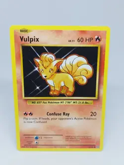 POKEMON CARD NON HOLO VULPIX 14/108 COMMON LP LIGHT PLAY XY EVOLUTIONS 2016 - Image 1