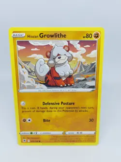 POKEMON CARD TCG HISUIAN GROWLITHE 070/189 NM/M ASTRAL RADIANCE SWORD & SHIELD - Image 1