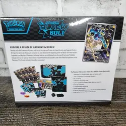 Pokemon TCG Black Bolt ETB Elite Trainer Box & Mega Evolution Phantasmal Flames - Image 4