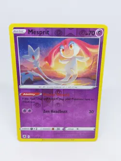 POKEMON CARD TCG REVERSE HOLO MESPRIT 066/189 RARE NM/M ASTRAL RADIANCE SWSH - Image 1