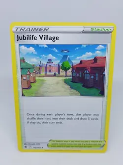 POKEMON CARD TCG JUBILIFE VILLAGE 148/189 NM/M ASTRAL RADIANCE SWORD & SHIELD - Image 1