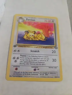 Pokemon TCG Persian Jungle 42/64 Regular 1st Edition Uncommon - Image 1
