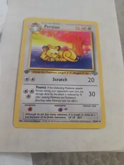 Pokemon TCG Persian Jungle 42/64 Regular 1st Edition Uncommon - Image 2