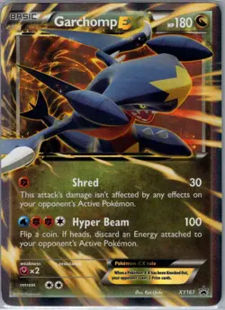 Garchomp EX XY167 XY Promos - Pokemon Card - NM - Image 1