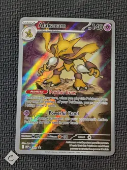 Alakazam MEP 009 - Mega Evolution Black Star Promo Pokemon TCG NM - Image 1