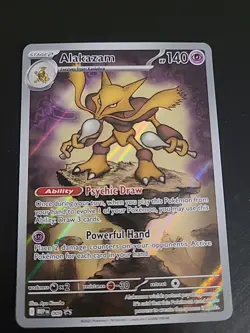 Alakazam MEP 009 - Mega Evolutions Black Star Promo - Pokemon TCG NM - Image 1