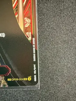 Shanks Gold OP09-004 SP Alt Art SR Carrying on His Will One Piece Card Japan - Image 5