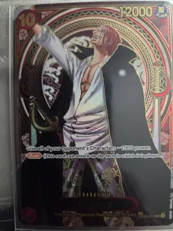 Shanks - OP09-004 (SP) (Gold) - Carrying On His Will (OP13) English - Image 3
