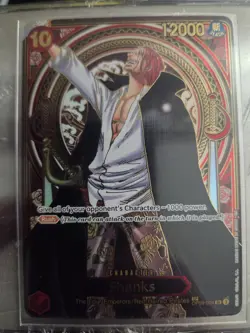 Shanks - OP09-004 (SP) (Gold) OP09-004 Carrying On His Will Foil - Image 1