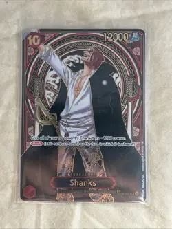 Shanks - OP09-004 (SP) (Gold) - Carrying On His Will (OP13) English - Image 1