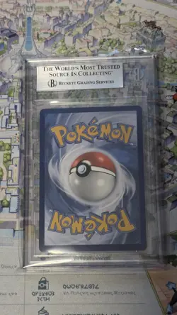Pikachu with Grey Felt Hat Van Gogh 085 Pokemon Scarlet & Violet Promo BGS 9 - Image 2