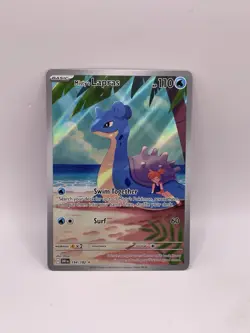 Pokemon Misty’s Lapras 194/182 Destined Rivals Full Art Illustration Rare NM - Image 1