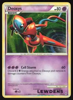 Deoxys - 2/95 - Holo Rare - Call of Legends - Pokemon Card - Image 1