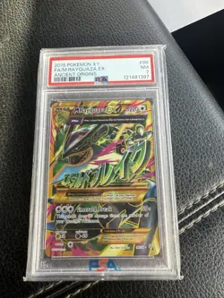 Pokemon XY Ancient Origins M Rayquaza EX 2015 PSA 7 98/98 - Image 1