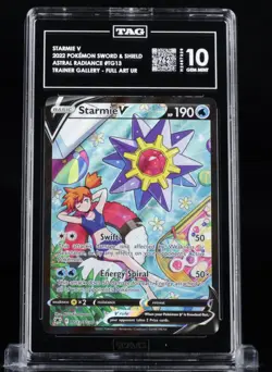 Pokemon - Starmie V - Astral Radiance - TG13/TG30 - Full Art - TAG 10 GEM MINT - Image 1