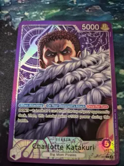 Charlotte Katakuri Alt Art Leader OP11-062 A Fist of Divine Speed One Piece TCG - Image 2