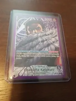 Charlotte Katakuri Alt Art Leader OP11-062 A Fist of Divine Speed One Piece TCG - Image 1