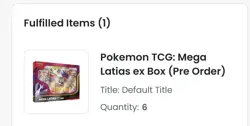 Pokemon TCG Mega Latias ex Sealed Case Factory Sealed 6 Boxes By Hobbiesville - Image 2