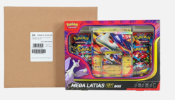 Pokemon TCG Mega Latias ex COLLECTION BOX CASE Factory Sealed 6 Boxes - Image 1