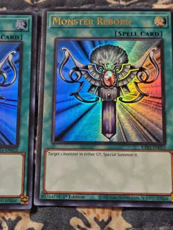 Monster Reborn Ultra Rare x3 RA03 Yugioh - Image 4