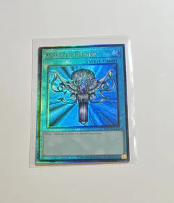 Yu-Gi-Oh! Monster Reborn #RA03-EN052 Prismatic Ultimate Rare 1st Edition (NM) - Image 1