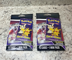 2x MJ Holding 2025 Pokemon TCG Trick Or Trade 14 Cards Plus 1 Foil & 1 Mini Pack - Image 3