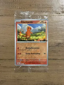 Charmander 005/165 EB Games Stamped Promo Sealed Pokemon 151 SEALED - UK Seller - Image 1