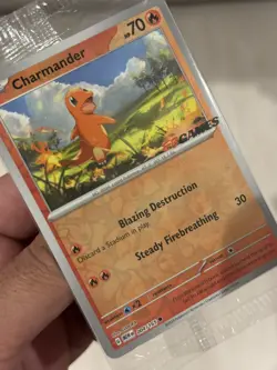 Charmander 005/165 EB Games Stamped Promo Sealed Pokemon 151 SEALED - UK Seller - Image 3