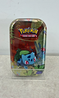 Pokemon TCG Kanto Friends Mini Tin Bulbasaur Opened - Image 1