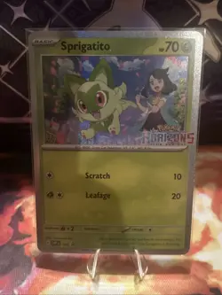 Sprigatito 191 Sv: Scarlet & Violet Promo Cards Holo + Fuecoco 192 - Image 1