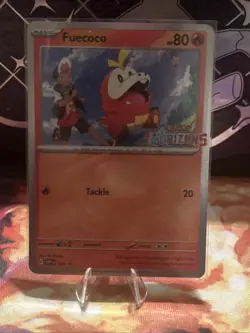 Sprigatito 191 Sv: Scarlet & Violet Promo Cards Holo + Fuecoco 192 - Image 3