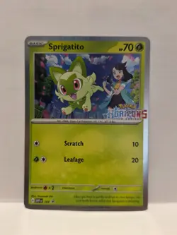 Sprigatito 191 Sv: Scarlet & Violet Promo Cards Holo - Image 2