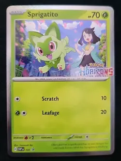 Sprigatito 191 Sv: Scarlet & Violet Promo Cards Holo - Image 1
