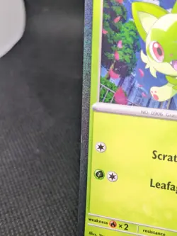 Sprigatito 191 Sv: Scarlet & Violet Promo Cards Holo - Image 3