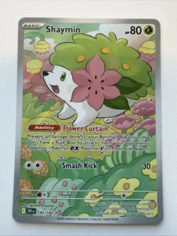Pokemon TCG Shaymin 185/182 Sv10: Destined Rivals Holo Nintendo 2025 NM - Image 1