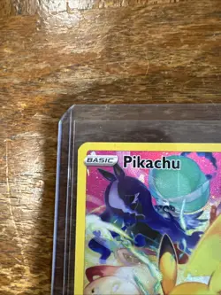 Pokemon Pikachu TCG Full Art Holo Card 160/159 SWSH Crown Zenith Secret Rare - Image 2