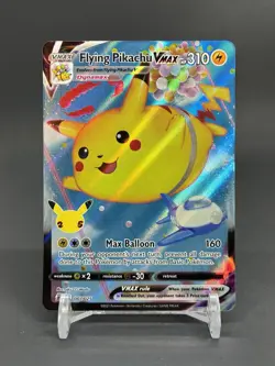 Pokemon TCG Celebrations Flying Pikachu VMAX 007/025 Ultra Rare Holo NM - Image 1