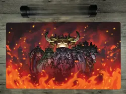 Ygomat Monarch Trading Card Game OCG Playmat TCG Duel Mat Free Best Tube / Bag - Image 1