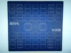 Ygomat 2-Player Master Rule 4 Card Link zones custom Playmat TCG YGO Play Mat - Image 1