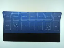 Ygomat 2-Player Master Rule 4 Card Link zones custom Playmat TCG YGO Play Mat - Image 2