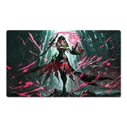 WVICM Playmat Diabellstar the Black Witch TCG CCG Play Pad Trading Card Game Mat - Image 1
