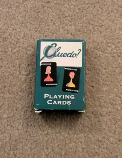 Small Cluedo Playing Cards Parker Games Poker Bridge Canasta Rare - Image 1