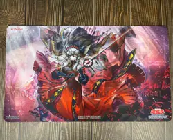 WVICM Playmat Red Cartesia the Virtuous TCG CCG Pad Trading Card Game Mat & Bag - Image 1