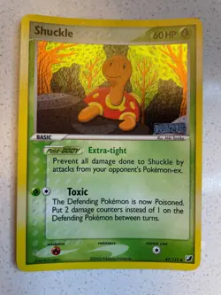 Pokemon Card - Shuckle Unseen Forces 47/115 Reverse Holo Stamped Near Mint - Image 1