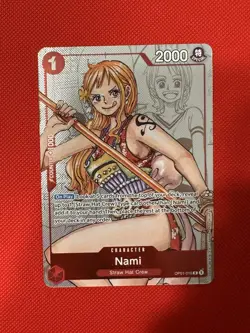 Nami OP01-016 Manga Alternative Art OP01-016 One piece Promotion Card Foil - Image 1